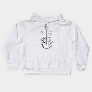 Guitar tree Kids Hoodie